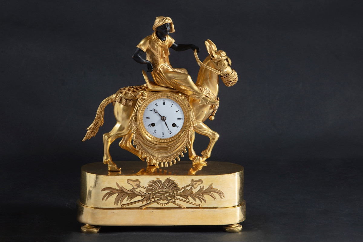 Pendola con moro epoca Restaurazione