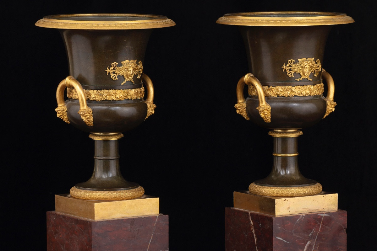 Coppia di vasi Impero-photo-2