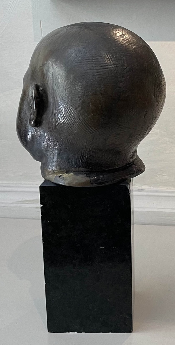 scultura di Testa di bambino-photo-3