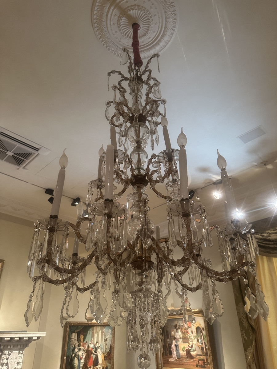 Lampadario in stile Luigi XVI