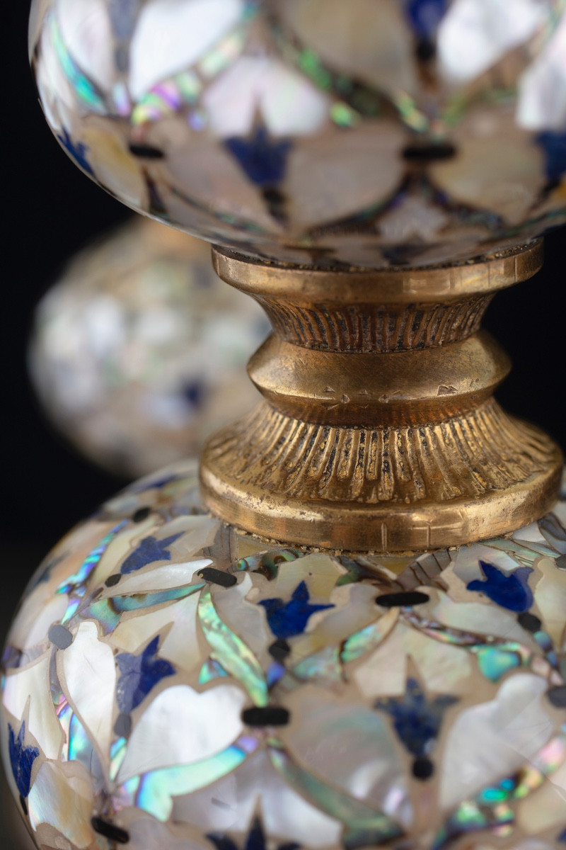 Candelabri in madreperla-photo-3