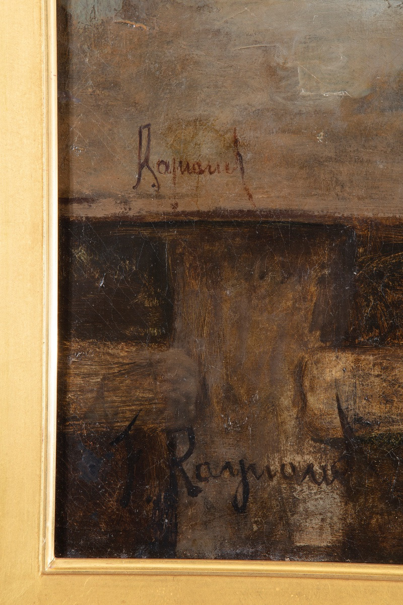 Dipinto di Francois Reynaud (Marsiglia 1825 – Parigi 1909), “Dopo lo spettacolo”-photo-2