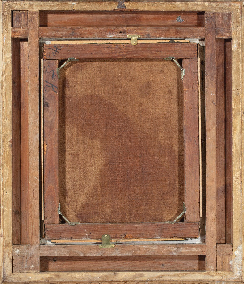 Scuola tedesca, “Profilo di fanciulla con nastro rosso”-photo-2