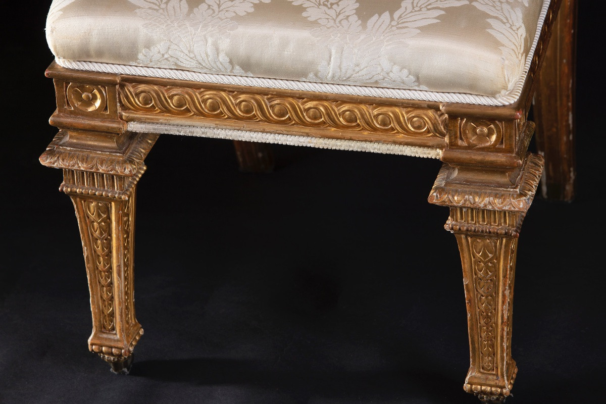 Suite da salotto stile Luigi XVI-photo-4