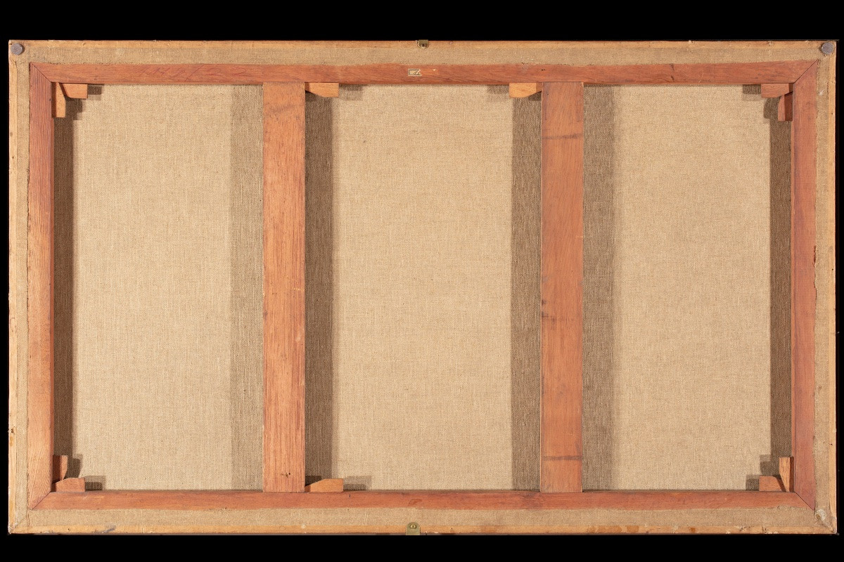 Dipinto di Giovanni Muzzioli (Modena 1854-1894), "La danza delle spade"-photo-4