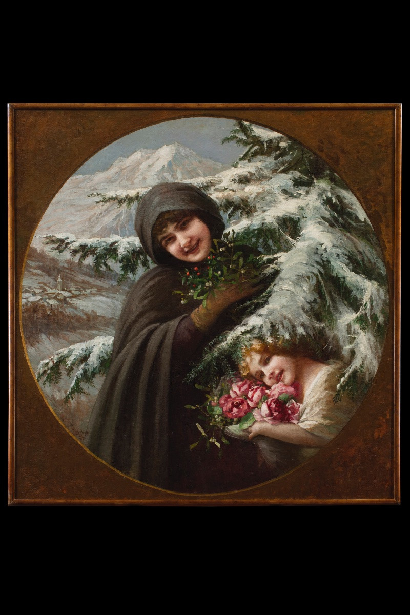 Carlo Grossi (Carpi 1857 – Milano 1931), “Le quattro stagioni”, -photo-3