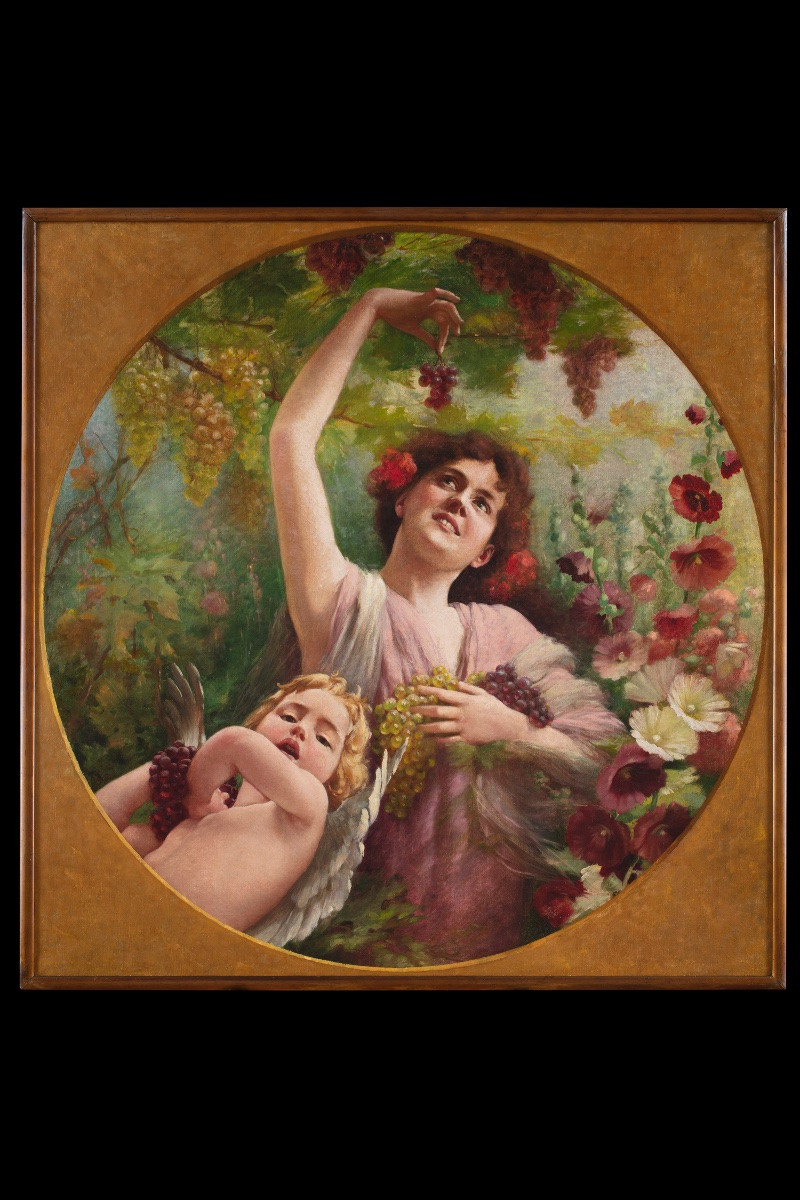 Carlo Grossi (Carpi 1857 – Milano 1931), “Le quattro stagioni”, -photo-4