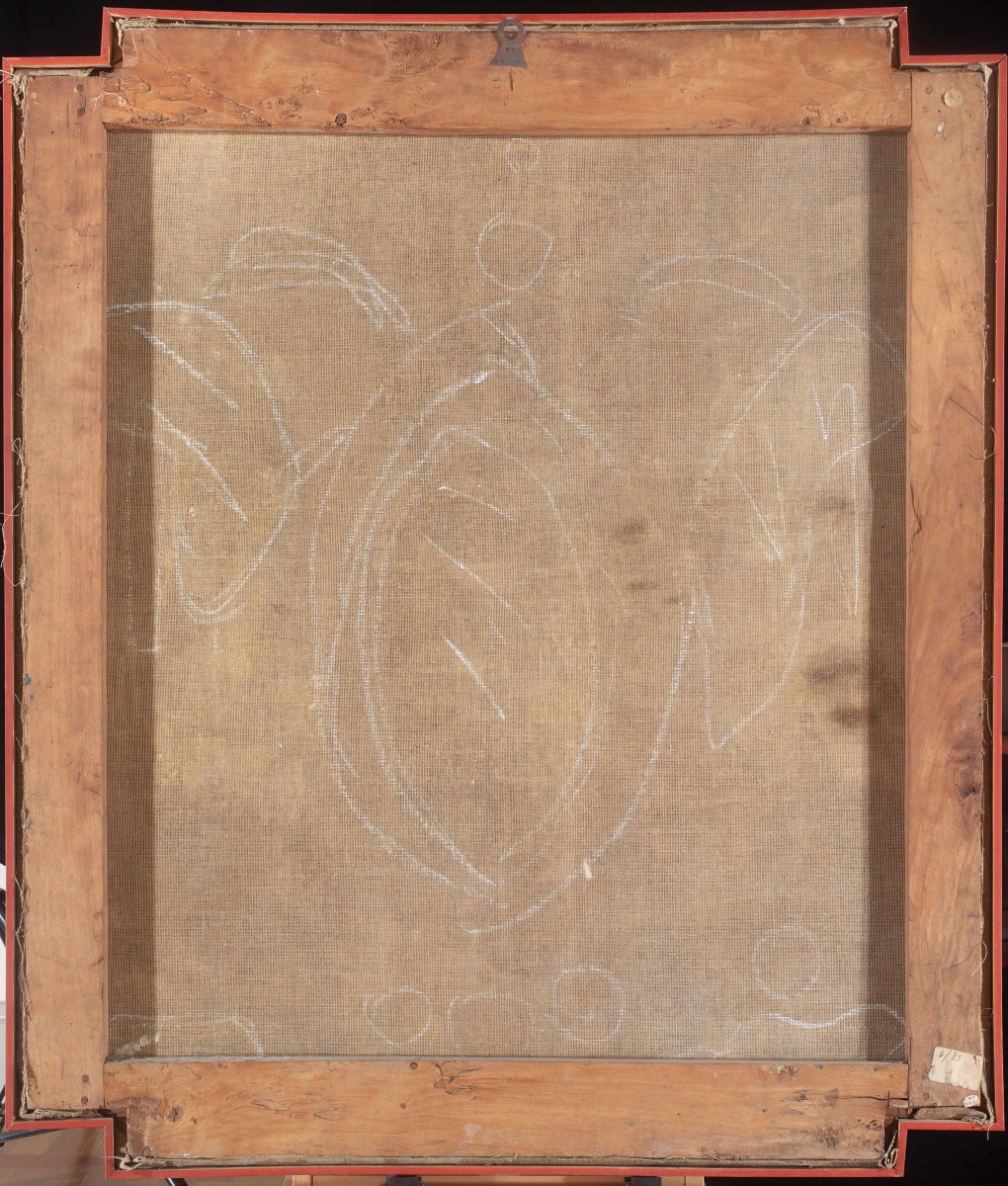 Quattro pannelli decorati da grottesche, Manifattura piemontese, prima metà XVII secolo-photo-4
