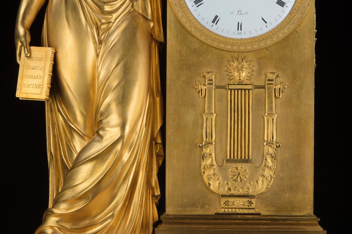 Pendule en bronze Lepaute et Fils-photo-5