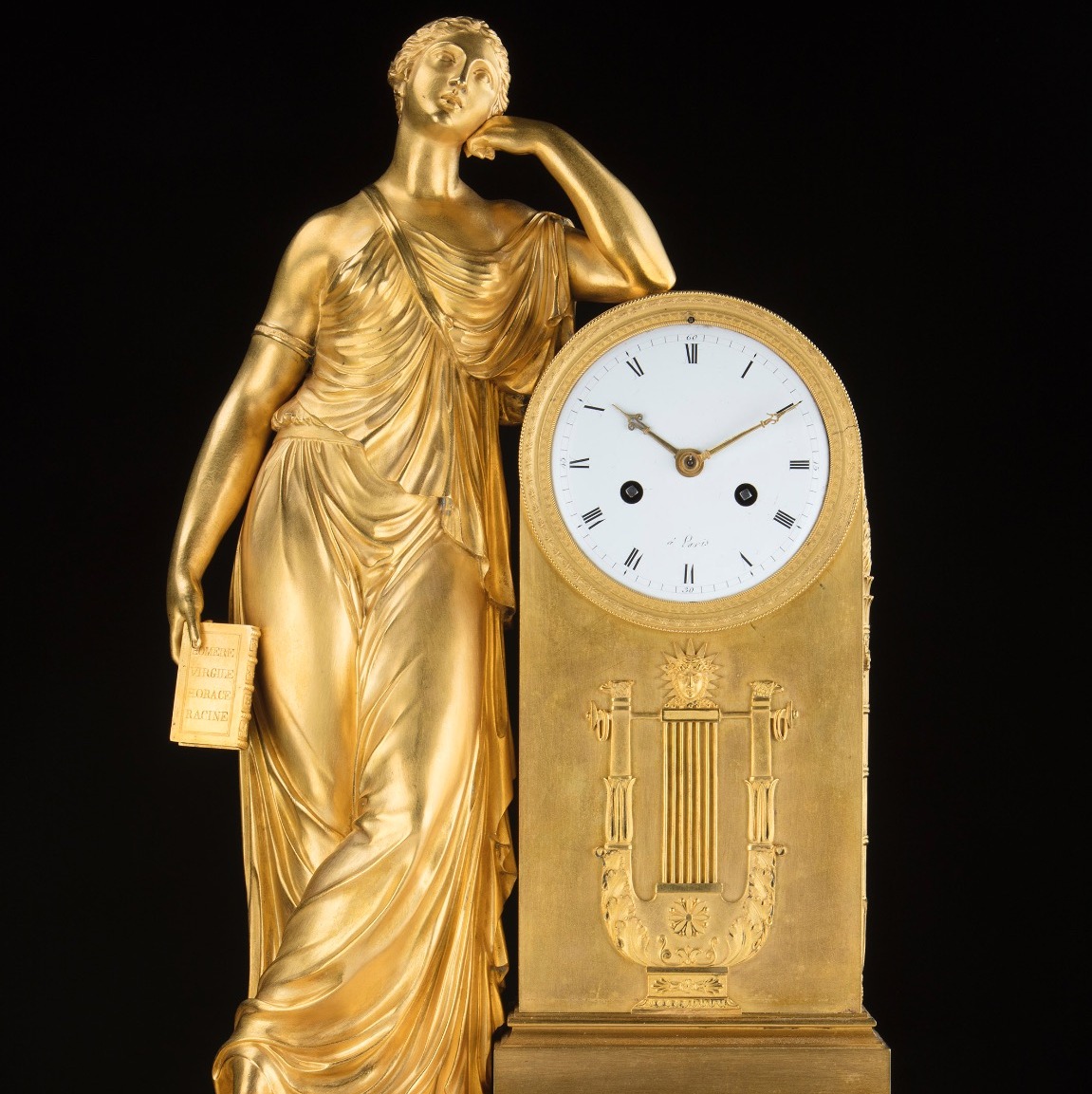 Pendule en bronze Lepaute et Fils-photo-8