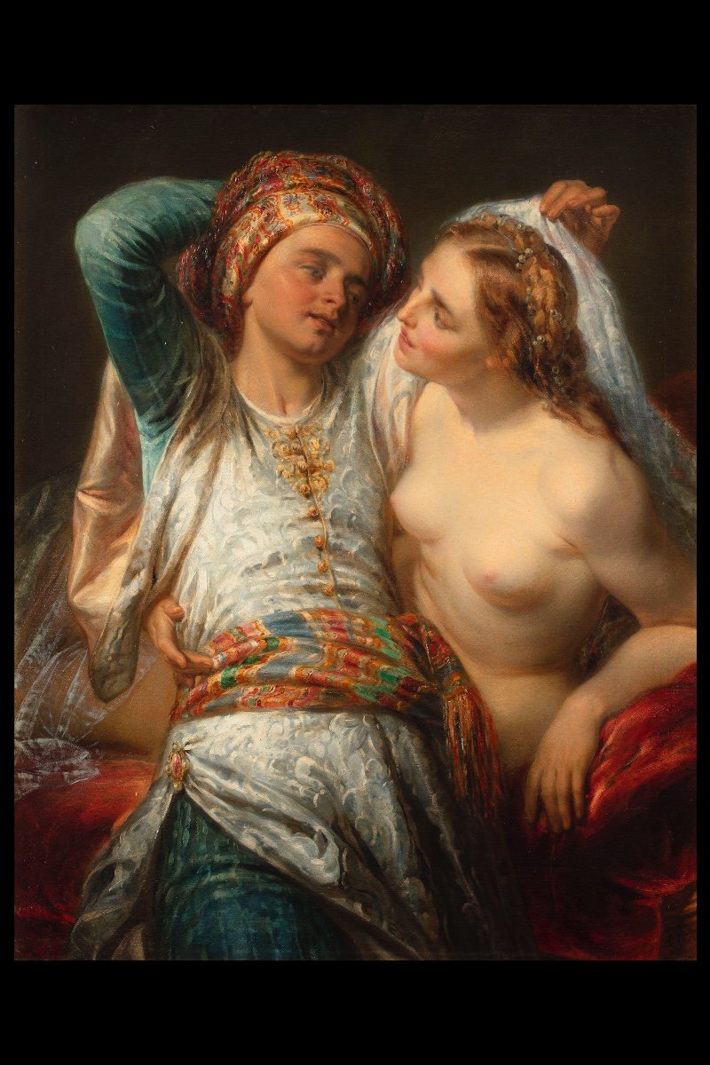  Peinture Orientaliste De Giulio Carlini