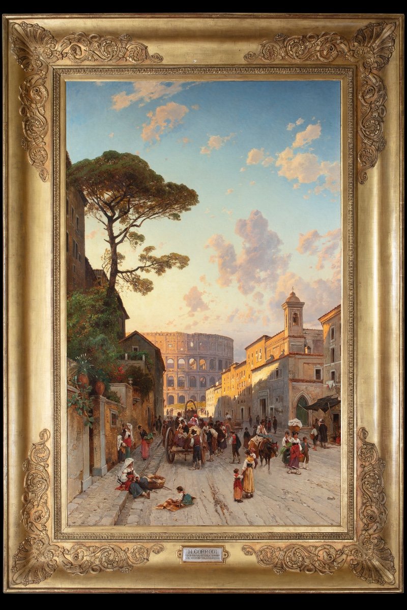 Peinture d'Hermann Corrodi 