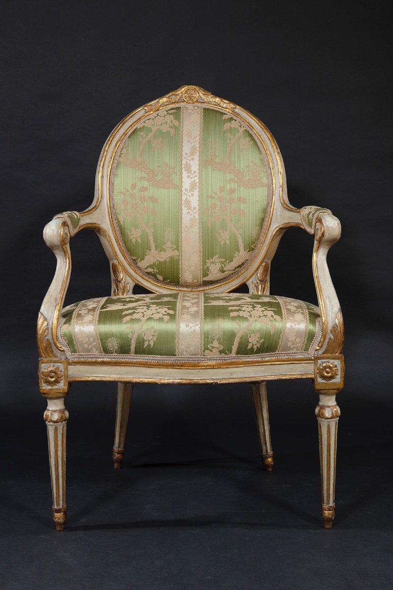 Suite De Salon Lombarde Louis XVI-photo-2