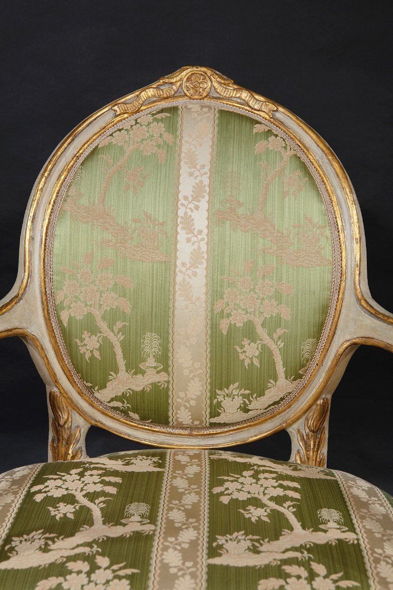 Suite De Salon Lombarde Louis XVI-photo-3