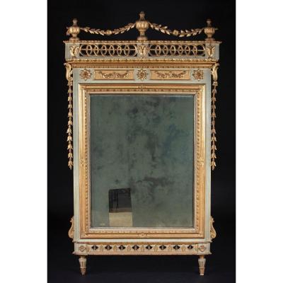 Miroir En Bois Louis XVI