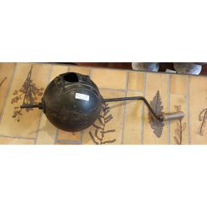 Appareil De Torréfaction Du Café Pour Une Cheminée 19eme Siècle