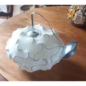 Cocoon Chandelier After Achille & Pier Giacomo Castiglioni For Flos