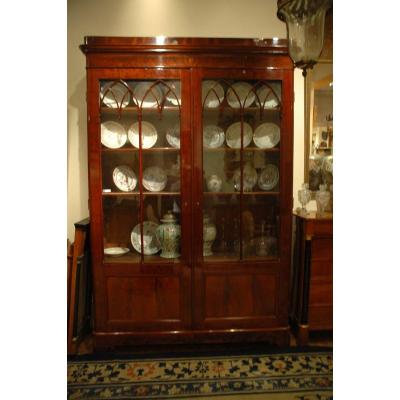 Charles X Period Mahogany Library