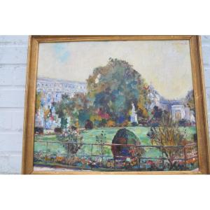 Pierre Thévenet (1876-1937), Parisian Park.