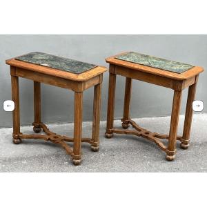 Pair Of Consoles From Maison Jansen 1940-1950