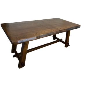 Dining Table By Olavi Hanninen In Solid Elm