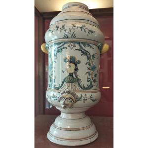 Eighteenth Moncaut Earthenware Fountain