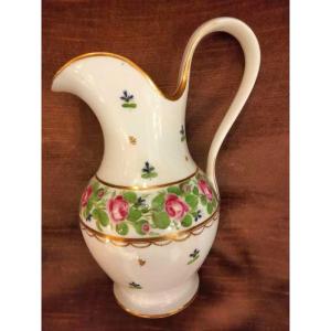 Porcelain Milk Jug From Verneuilh In Bordeaux, 18th Century