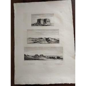 Engraving By Vivant Denon From Journey To Lower And Upper Egypt, 19th Century