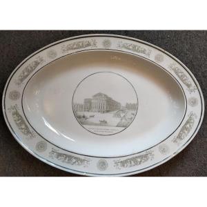 Creil Flat - View Of Bordeaux Early 19th Century