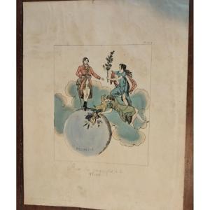 Eau Forte Empire Gloire Napoléon