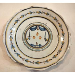 Revolutionary Plate Nevers 18th Century