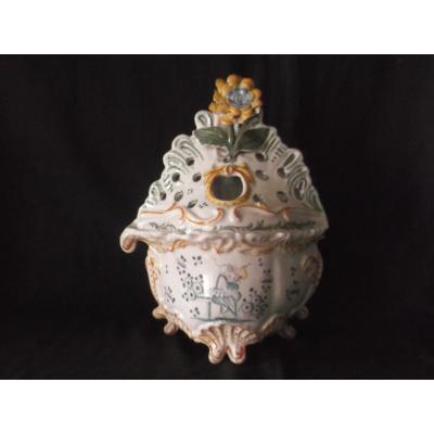 18th Century Bordeaux Montauban Flowerpot