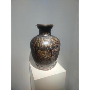 Large Khmer Vase