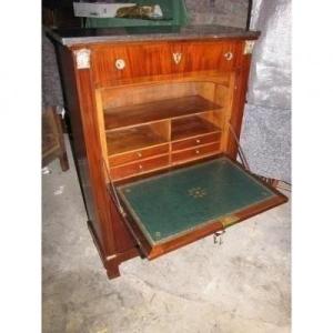 Empire Secretary With Flat Columns