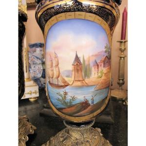 Pair Of Oil Lamps