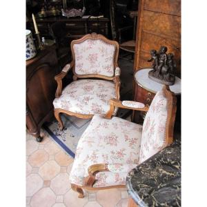Louis XV Armchairs