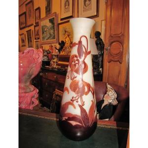 Important Galle Vase