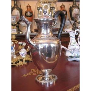 Large Silver Coffee Pot