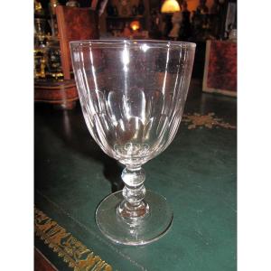 12 Crystal Water Glasses