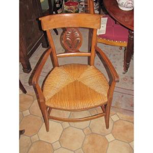 A Straw Armchair