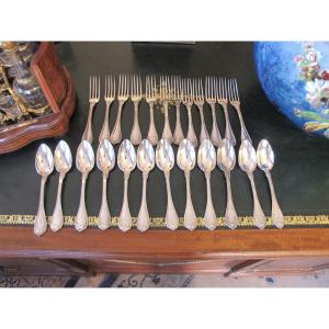12 Silver Place Settings