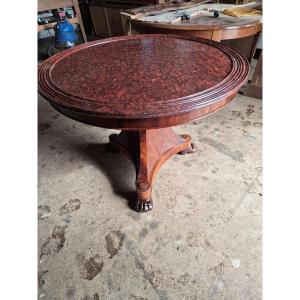 Large Empire Pedestal Table