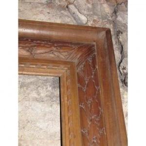 Very Large Carved Wood Frame