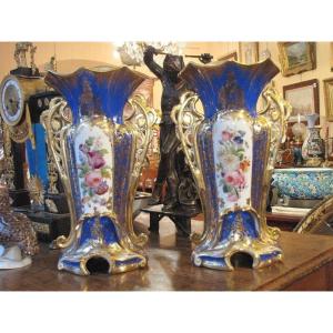 Pair Of Louis Philippe Vases