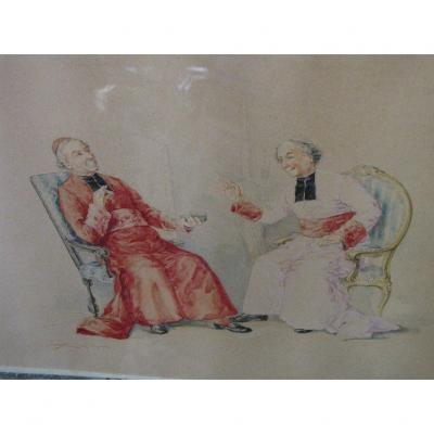 Religious Watercolor