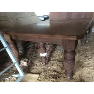 Important English Mahogany Extending Table