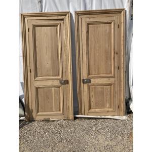Pair Of Double-sided Communication Doors