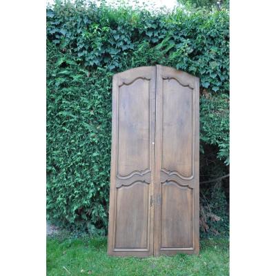 Walnut Door Louis XV Walnut