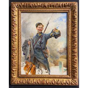 Risk Everything. Soldier War 1914-1918 The Poilus. B Lemeunier