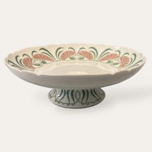 Sèvres, Art Nouveau Footed Bowl. 1904